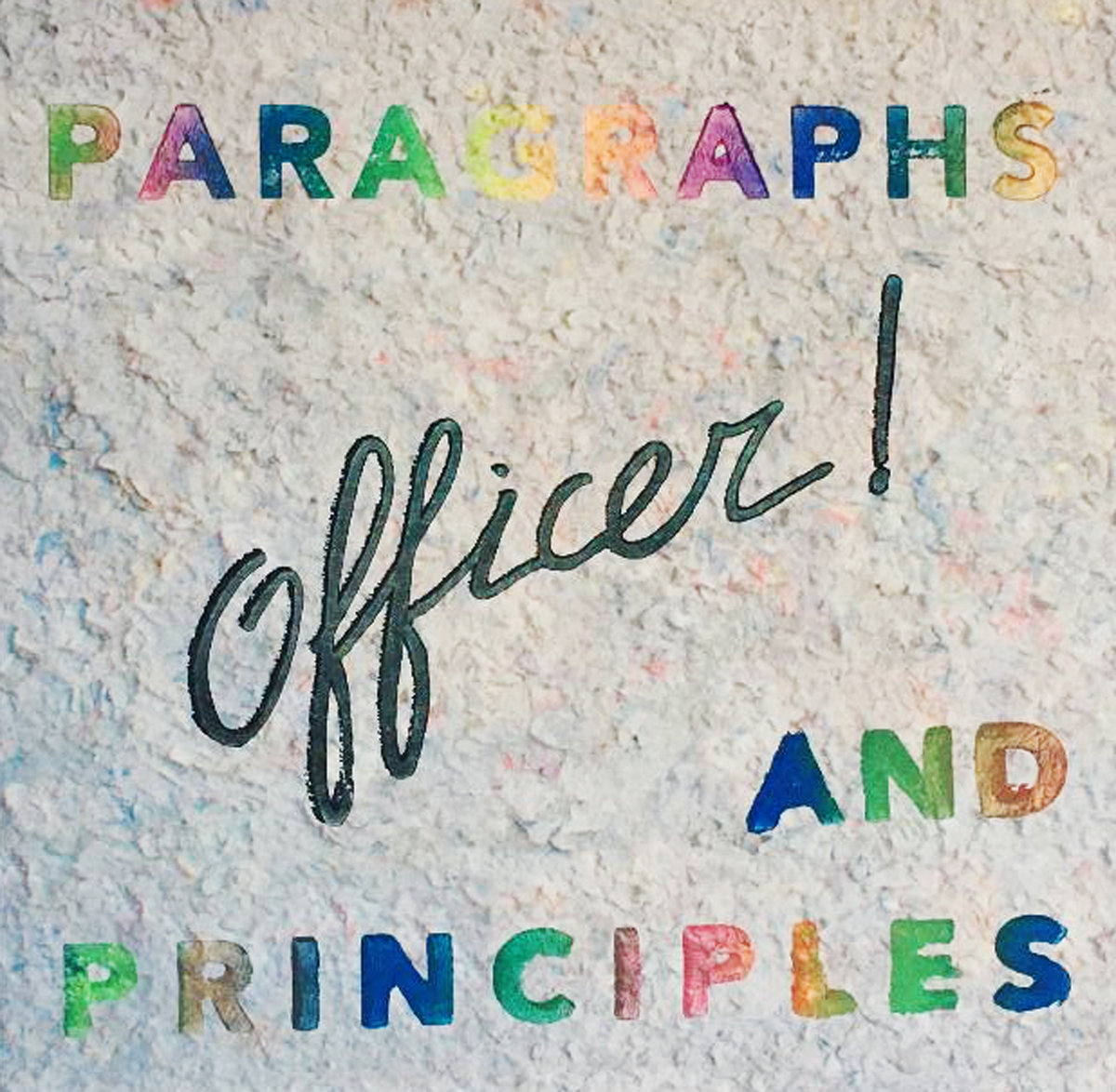 PARAGRAPHS AND PRINCIPLES